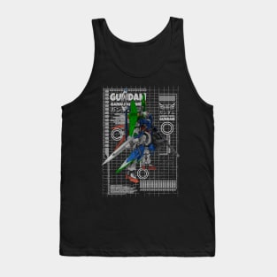 GN-001 Gundam Exia Tank Top